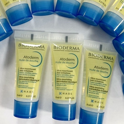 Dầu tắm Bioderma giúp làm sạch dành cho da khô, da nhạy cảm Atoderm Huile De Douche - The Skincare Shop