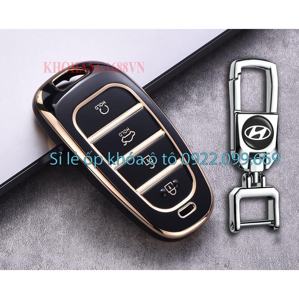 Ốp chìa khoá TPU sang trọng dành cho xe Hyundai Tucson, Santafe , Palisade 2021 2022