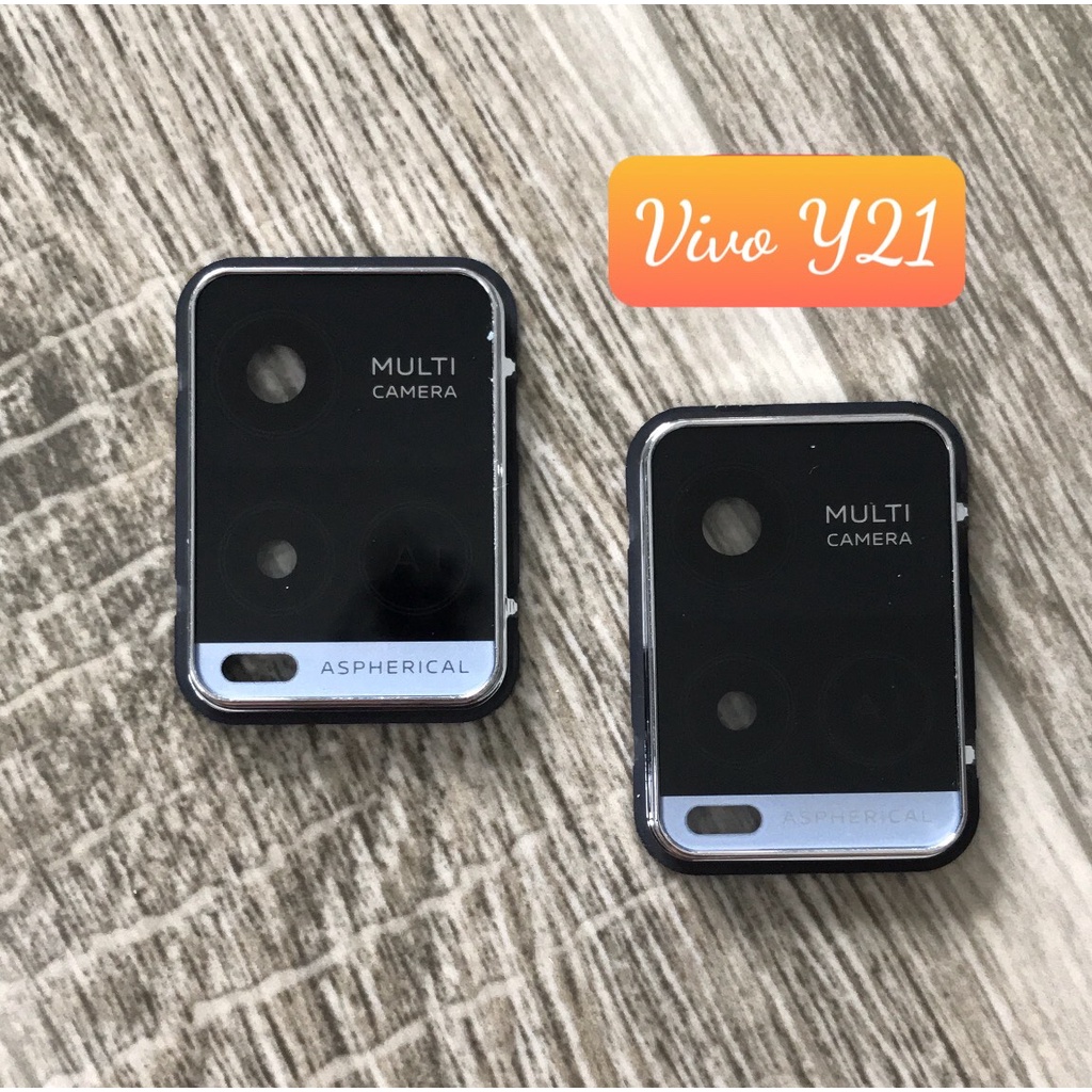 Kính camera + vành vivo Y21