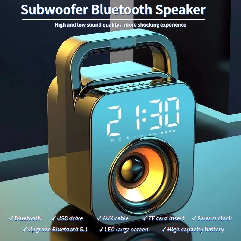 Loa Bluetooth Không Dây Nhỏ Gọn Âm Siêu Trầm Chất Lượng Cao