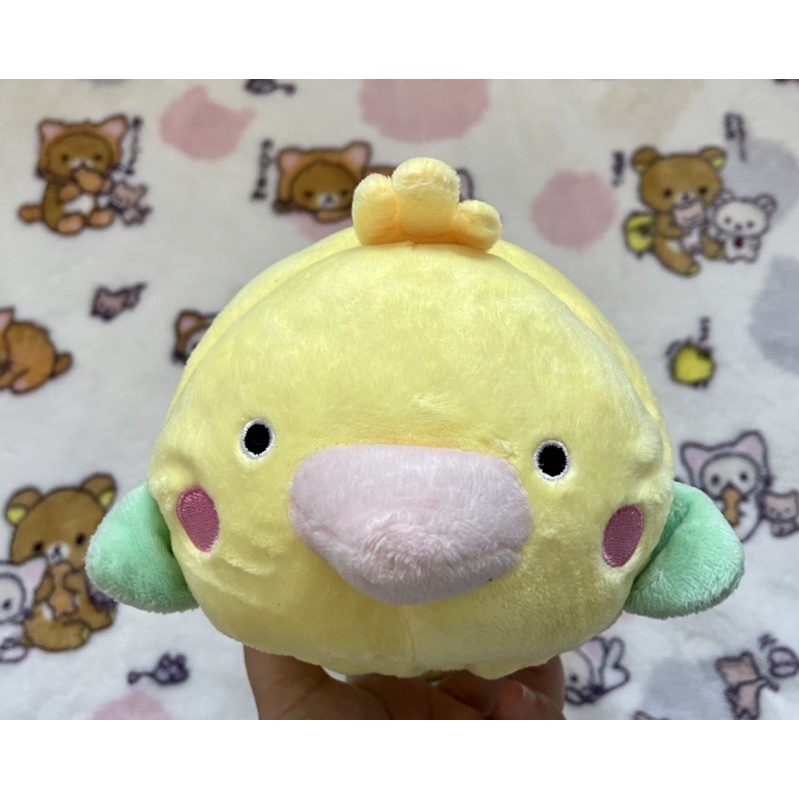 Gấu bông gà vàng dạng gối dài 30-35cm
