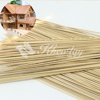 Tăm tre dài làm mô hình siêu đẹp đủ loại, đóng bó 300g, 500g