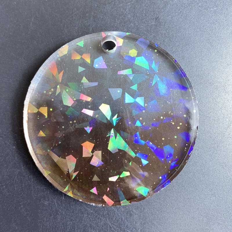 Khuôn Silicone Làm Trang Sức Nhựa Resin Có Lỗ DIY