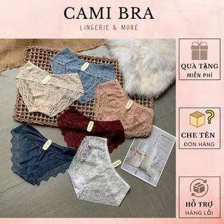 Quần lót ren gợi cảm, ren mỏng nhẹ nhàng xuyên thấu quyến rũ C03