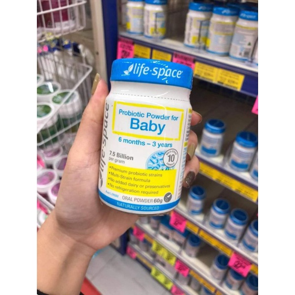 Men vi sinh cho bé từ sơ sinh hỗ trợ tiêu hóa Life Space Probiotic For Baby,Children