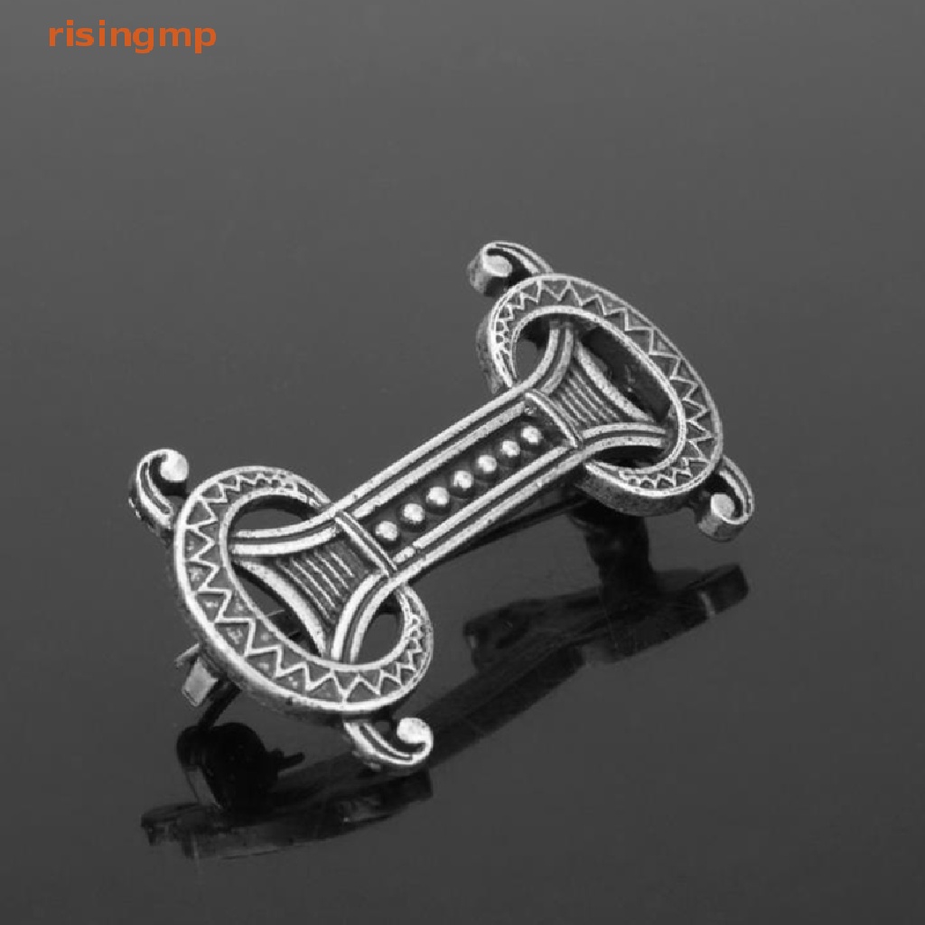 [risingmp] 1 Huy Hiệu Cài Áo Choàng Hình Tấm Khiên Phong Thủy Viking