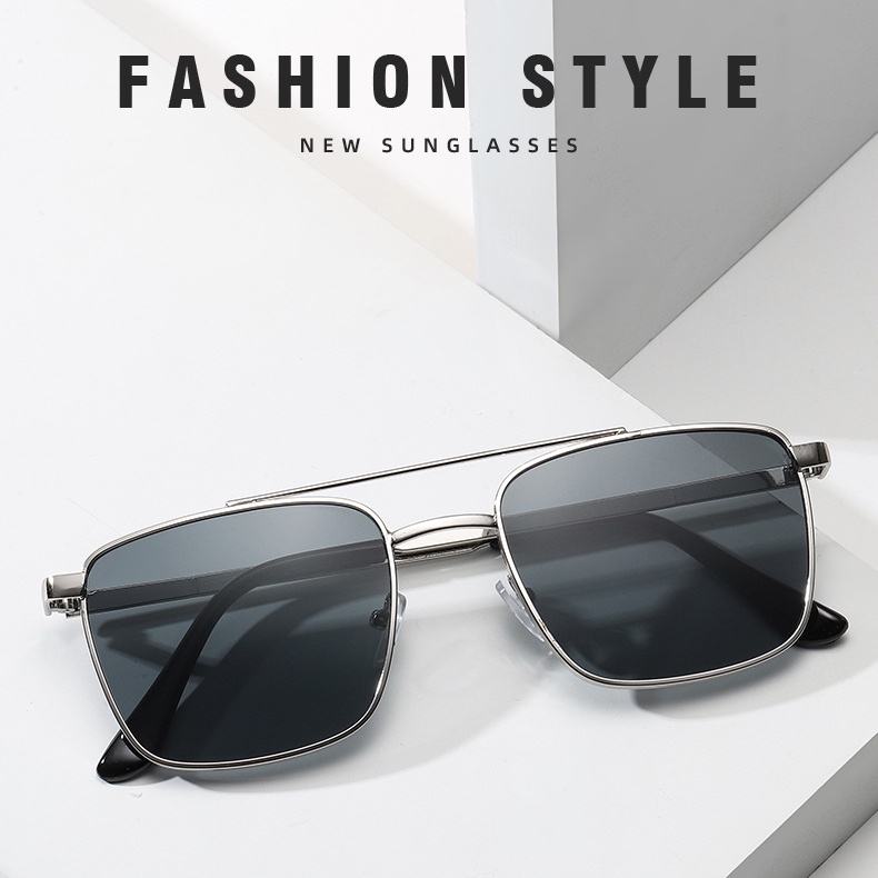 Kính Mát Thời Trang Nam Nữ Gọng Kim Loại Nhiều Màu Sắc 2022