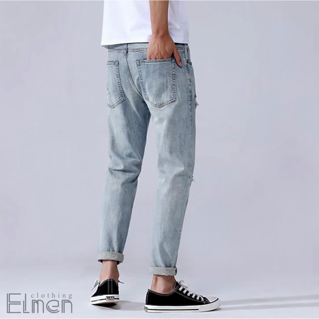 Quần Jean Nam ALLEN STORE  Cao Cấp, Vải Cotton Co Giãn Mạnh, Dày Dặn,Phom Body 009