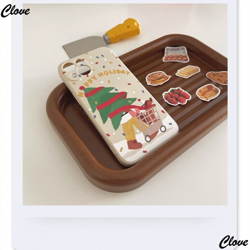 Ốp Điện Thoại Dẻo Họa Tiết Giáng Sinh / Halloween / Cây Thông Dễ Thương Cho Iphone 11plus 13iPhone12 promax xr8 WYN4