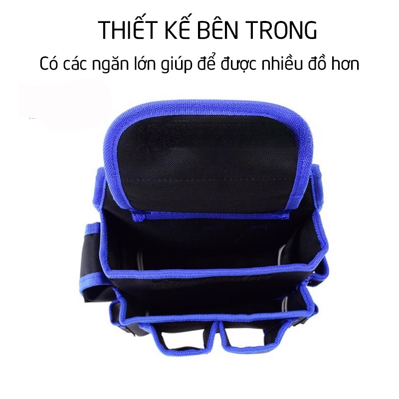 Túi Đựng Đồ Nghề Đeo Hông Cho Thợ Điện Chống Thấm Nước