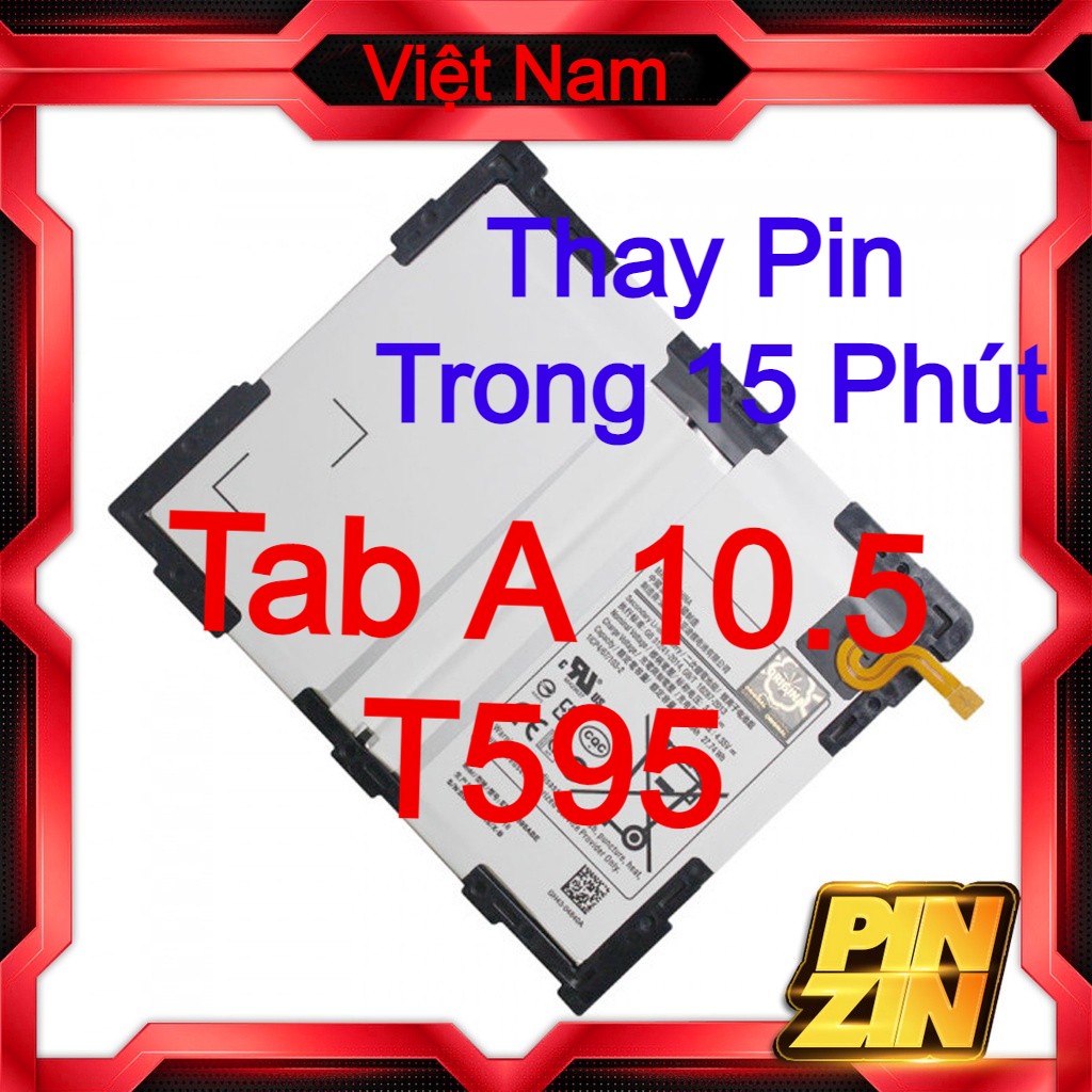 Pin Zin Hãng Scud dành cho điện thoại Samsung Galaxy Tab A 10.5 T590 T595 - EB-BT595ABE dung lượng 7300mAh