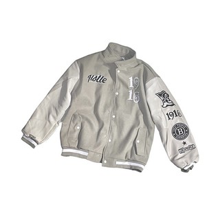 Áo khoác nỉ da lộn 2 lớp tay da