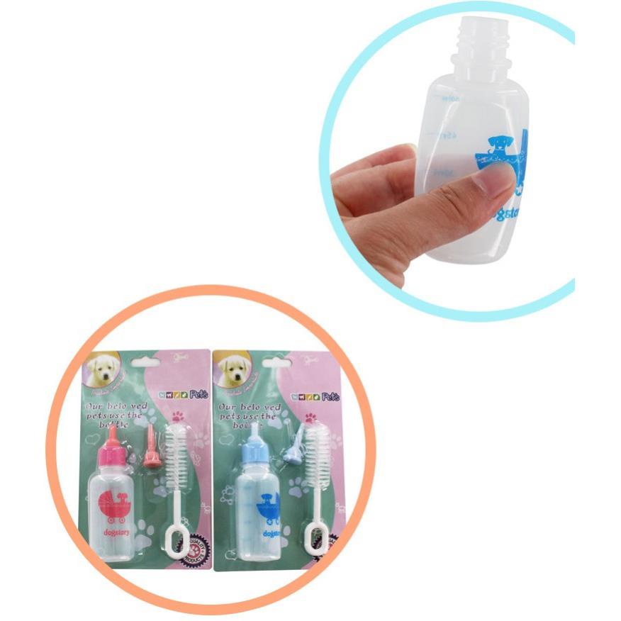 Orgo- Bình bú cho chó mèo bình sữa bình ti chó mèo con (3 loại)