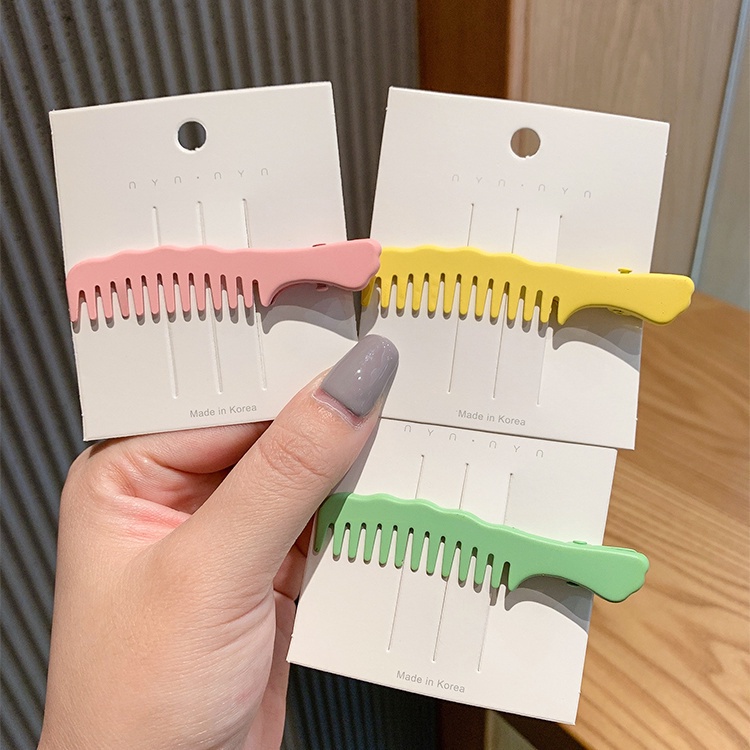 Lược Chải Tóc Màu Sắc Ngọt Ngào Dành Cho Phụ Nữ HB