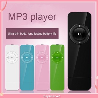 Máy Nghe Nhạc Mini Di Động Mp3 Có Thể Sạc Lại Tiện Dụng Cho Gia Đình