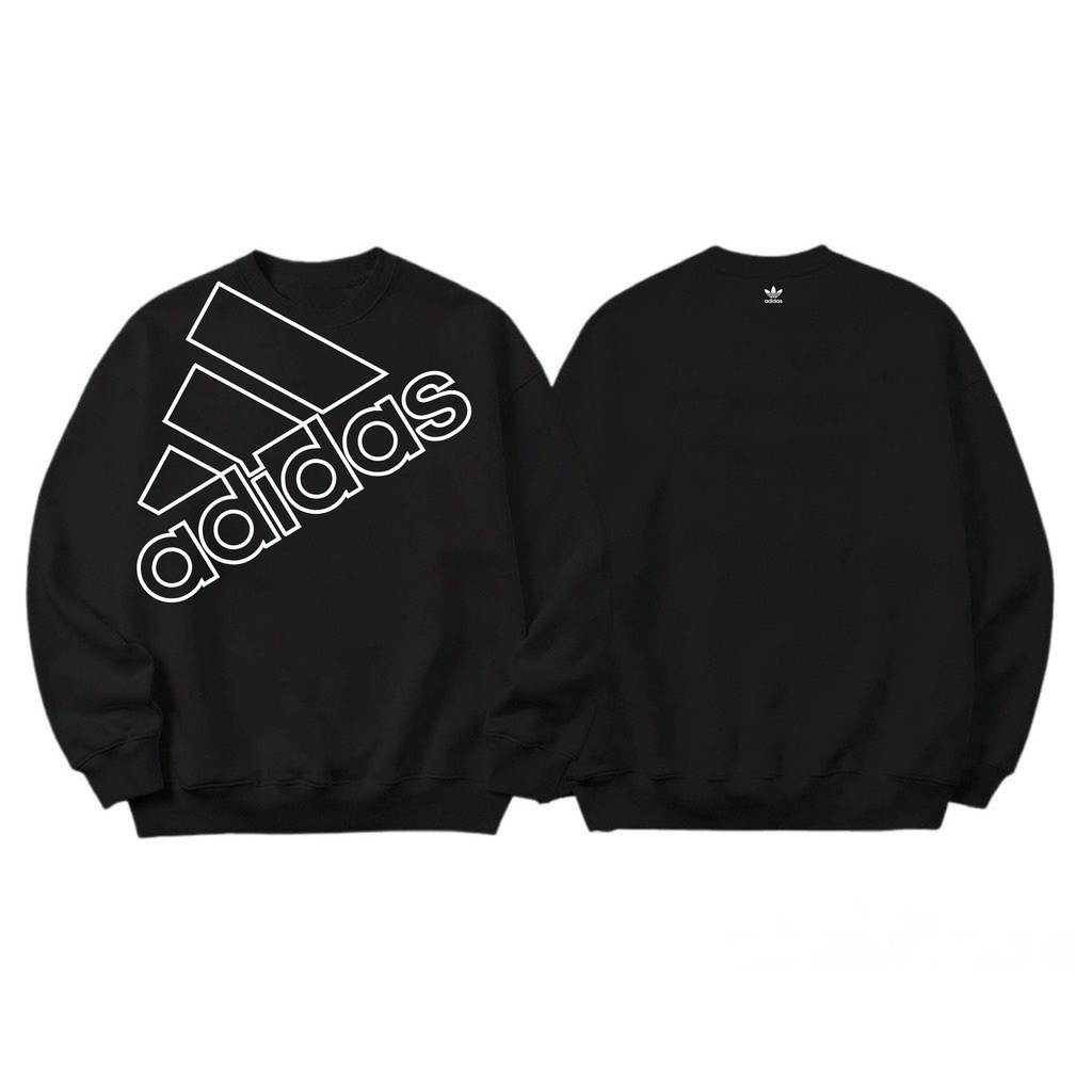 Áo nỉ nam đen dài tay MR.SIMPLE, áo nỉ da cá in hình phong cách Unisex