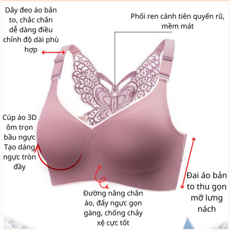 ÁO LÓT SU ĐIỀU HÒA CÁNH TIÊN HOT NHẤT 2022 SIÊU MÁT LẠNH PHỐI REN CÁNH BƯỚM