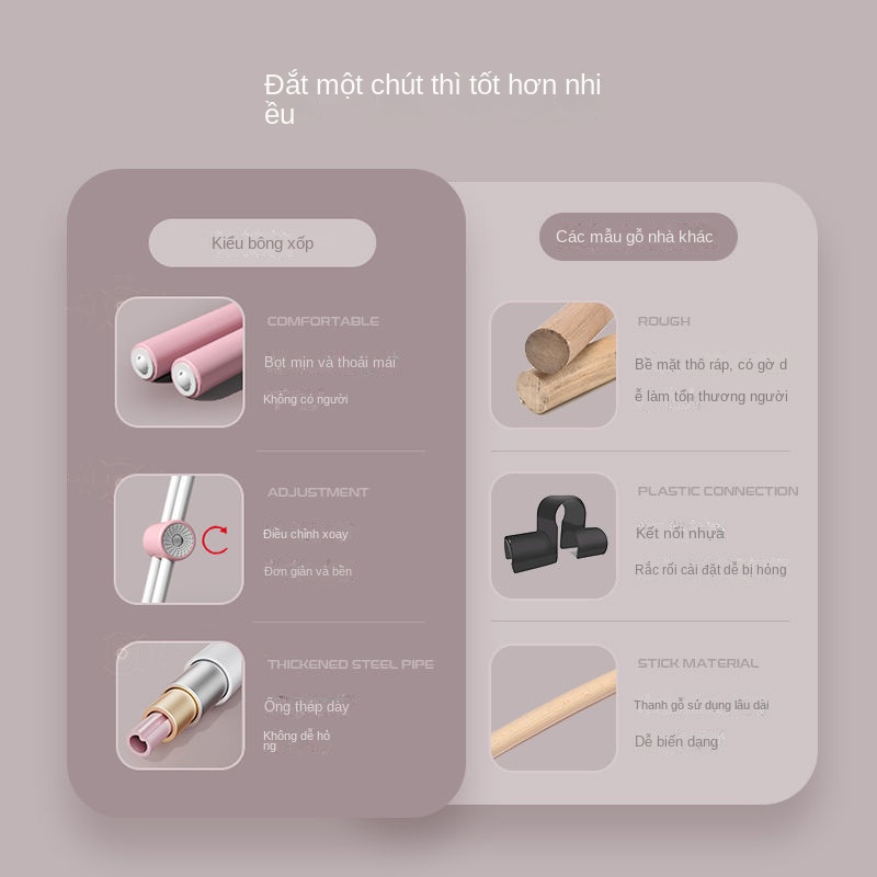 Gậy Tập Yoga Chỉnh Tư Thế Lưng Và Cải Thiện Tư Thế