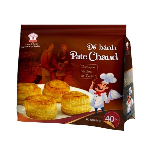 Đế bánh Pate Chaud  40 miếng
