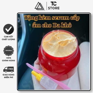 Kem body hủ đỏ dưỡng trắng da gấp 3 lần kích trắng mạnh hủ 200g