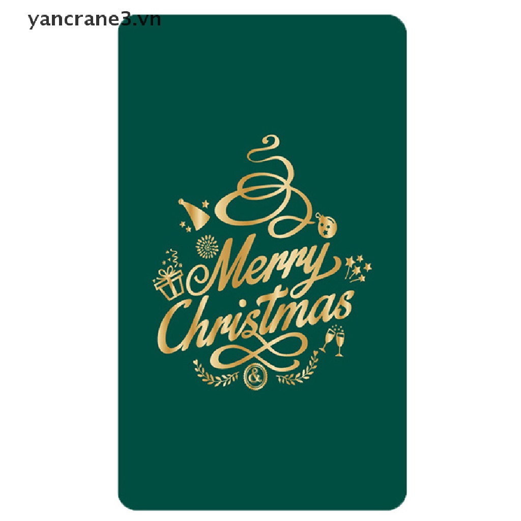 Bộ 4 Thiệp Giáng Sinh Handmade 3.vn Làm Quà Tặng Xinh Xắn