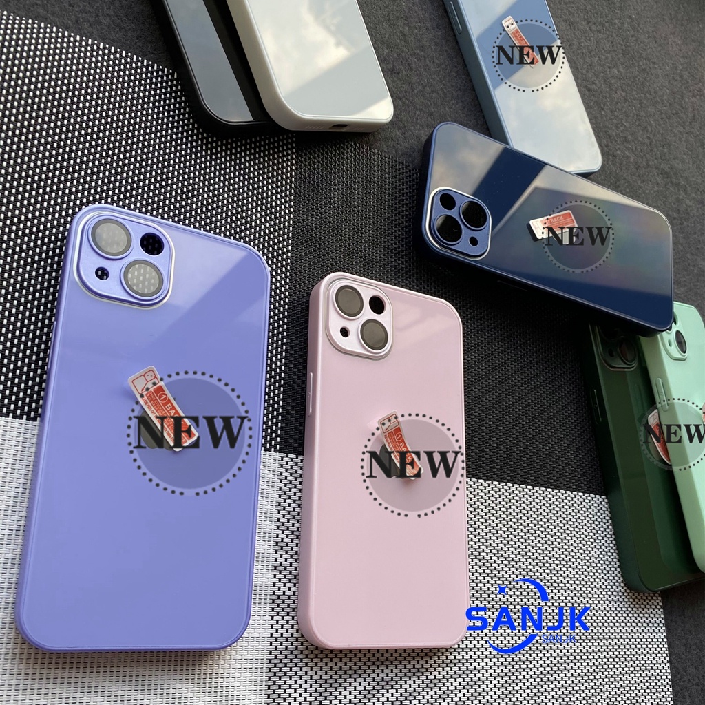 Ốp Điện Thoại Màu HD 14 series 9D Cho iPhone 14 14 Plus 14Pro 14 Pro Max 11 13