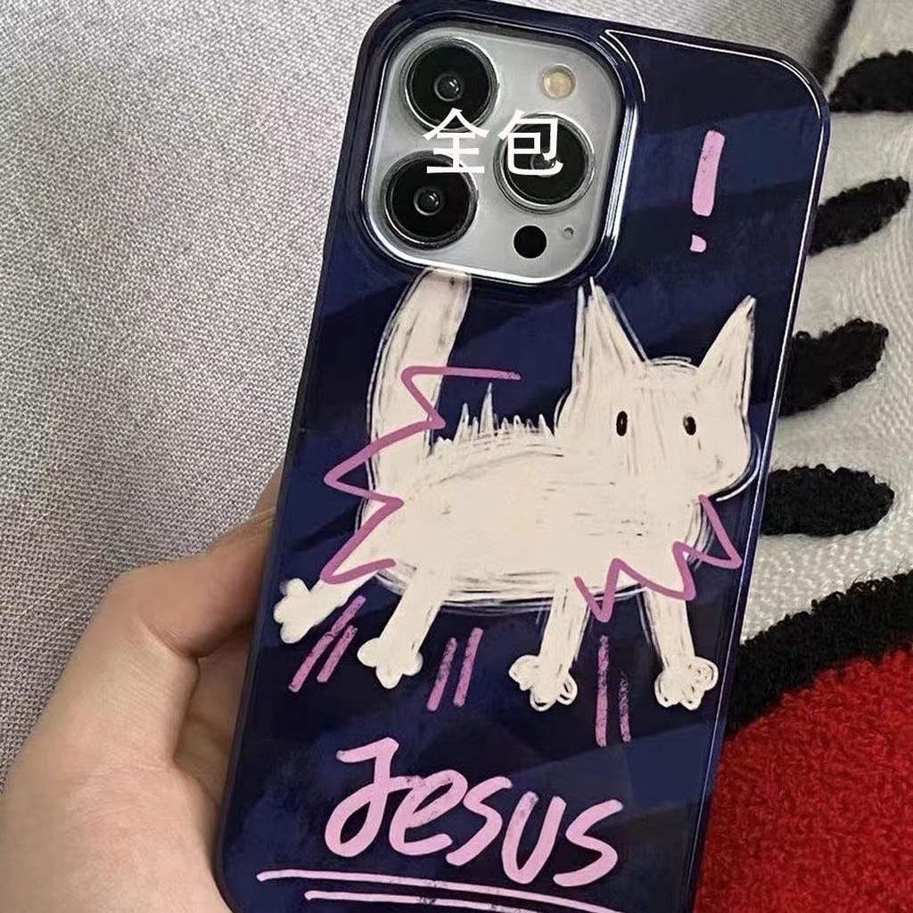 ✅Ốp Điện Thoại Mềm Chống Sốc Sơn Họa Tiết Cho Iphone 14 XsMax 78p 13 11 14 Pro 14Iphone1412 Scare GYL8