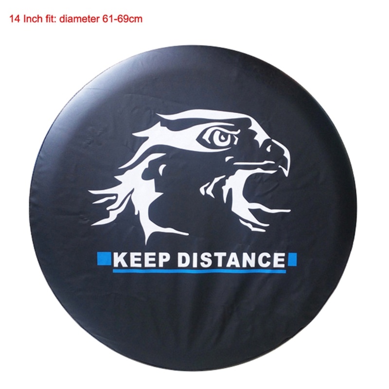 Vỏ Da PVC Bảo Vệ Bánh Xe Dự Phòng 14 15 16 17