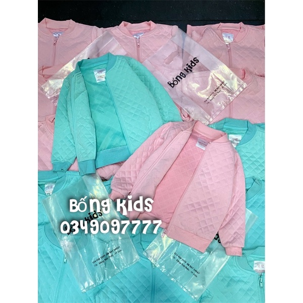 Áo Bomber Bé Gái Trần Trám Basic GJ