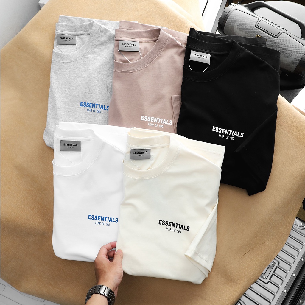 Áo thun thời trang tay lỡ unisex, chất cotton 2 chiều dày dặn, form oversize ES2