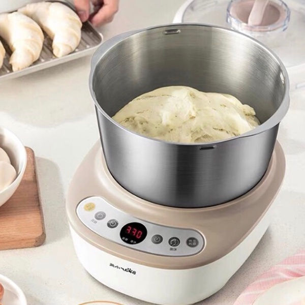 Máy nhồi trộn bột Bear 3.5L-5L-7L nhào bột, ủ bột tự động, trộn thép không gỉ. Hàng chính hãng BH 18 tháng
