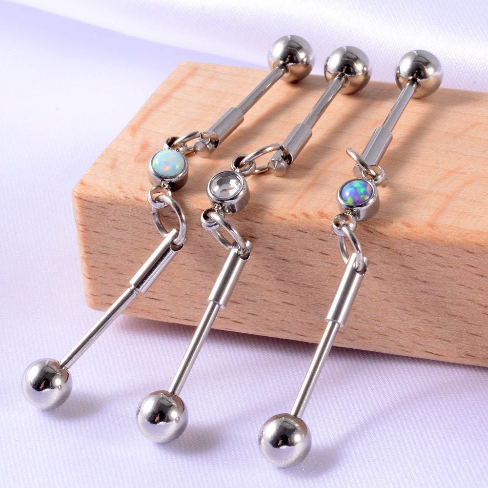 KHUYÊN INDUS KIỂU THỜI TRANG/ ĐÁ OPAL