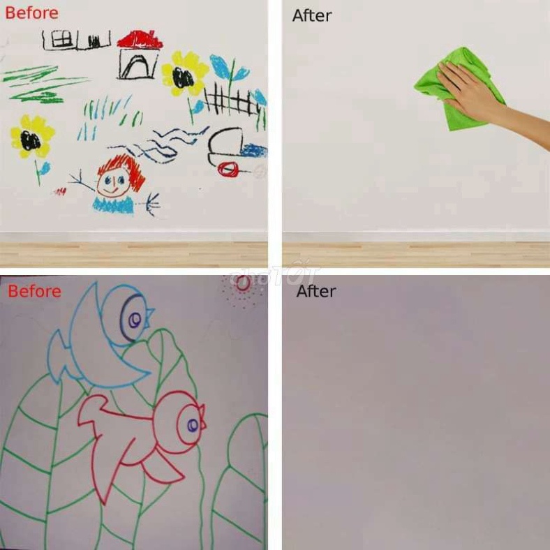 Kem Tẩy Vết Bẩn Vết Mực Trên Tường