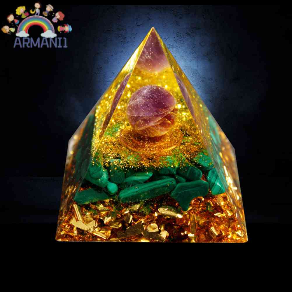 Đá Thạch Anh Orgonite Tự Nhiên 15 Mẫu Mã Đa Dạng