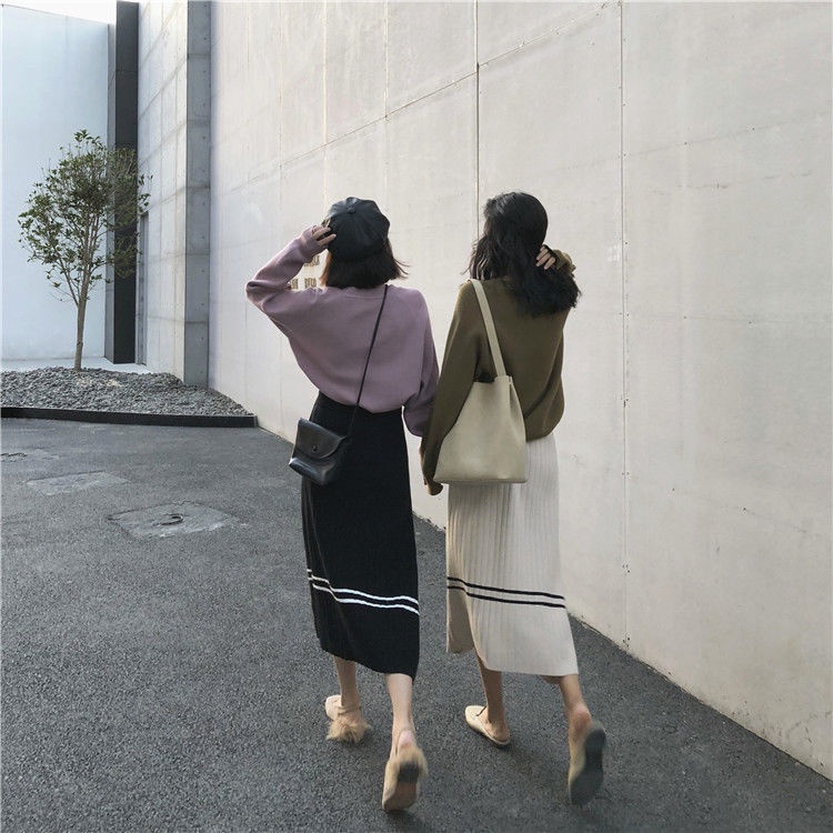 Chân Váy Chữ A Lưng Cao Dáng Ôm Thời Trang Mùa Đông 2022 Mới