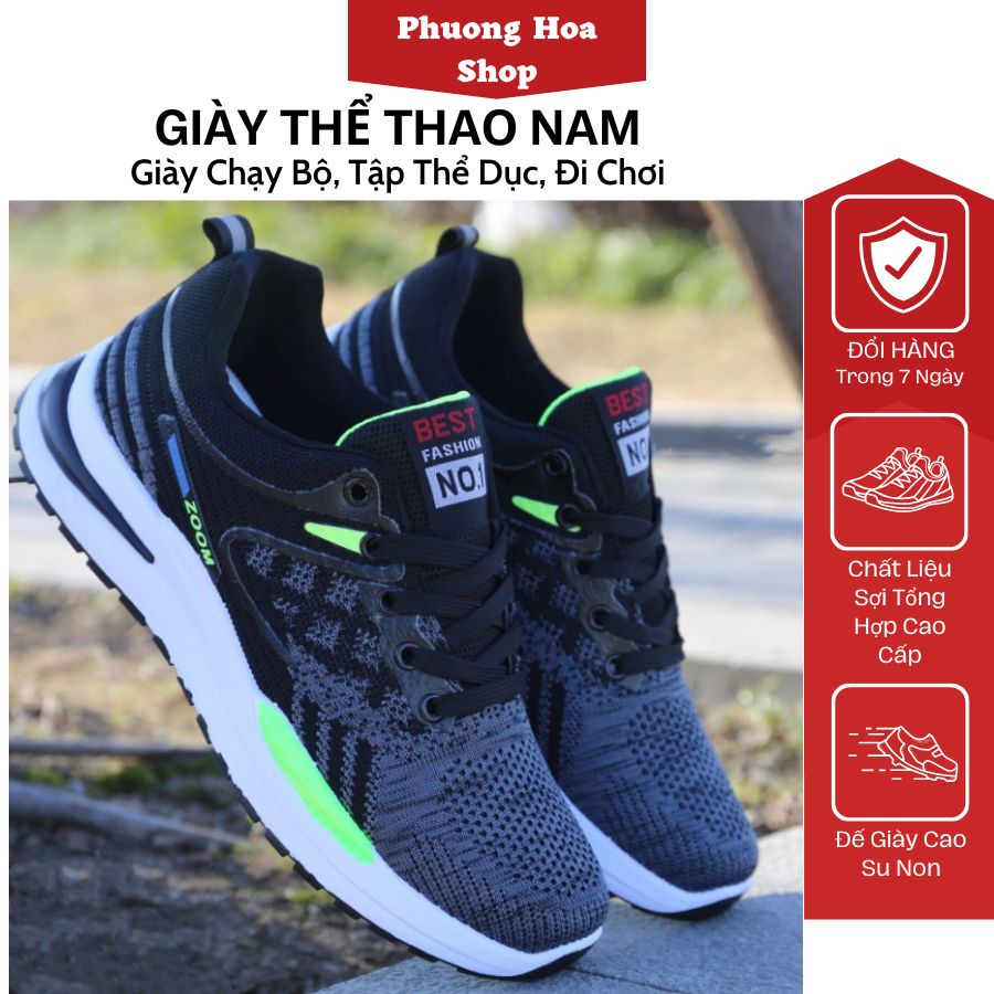 Giày Thể Thao, Giày Sneaker Nam Mẫu Mới Của Năm Nay