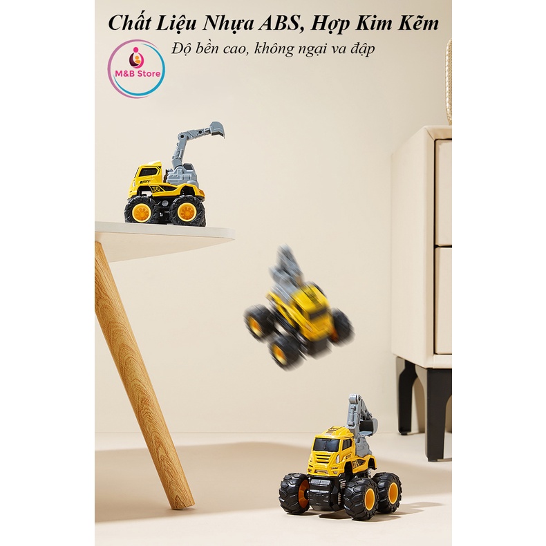 Bộ 4 Xe Quán Tính Công Trình/Cứu Hộ - KUB