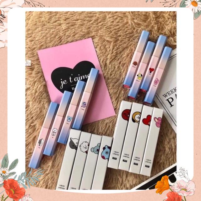 MUA 1 TẶNG 2 CARD BTS - Son bt21 giá hủy diệt
