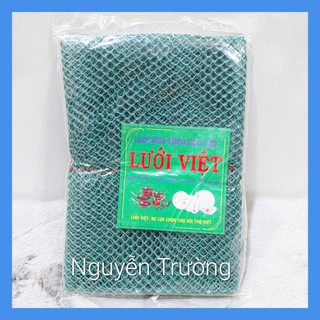 Lưới rửa chén - Miếng rửa chén Lưới Việt mầu xanh