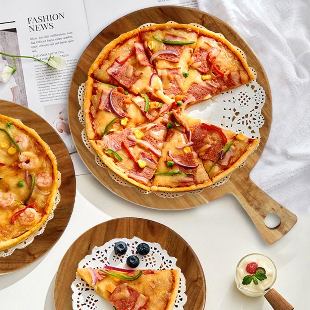 Thớt Cắt Bánh Pizza / Phô Mai Có Tay Cầm Siêu Bền Tiện Dụng