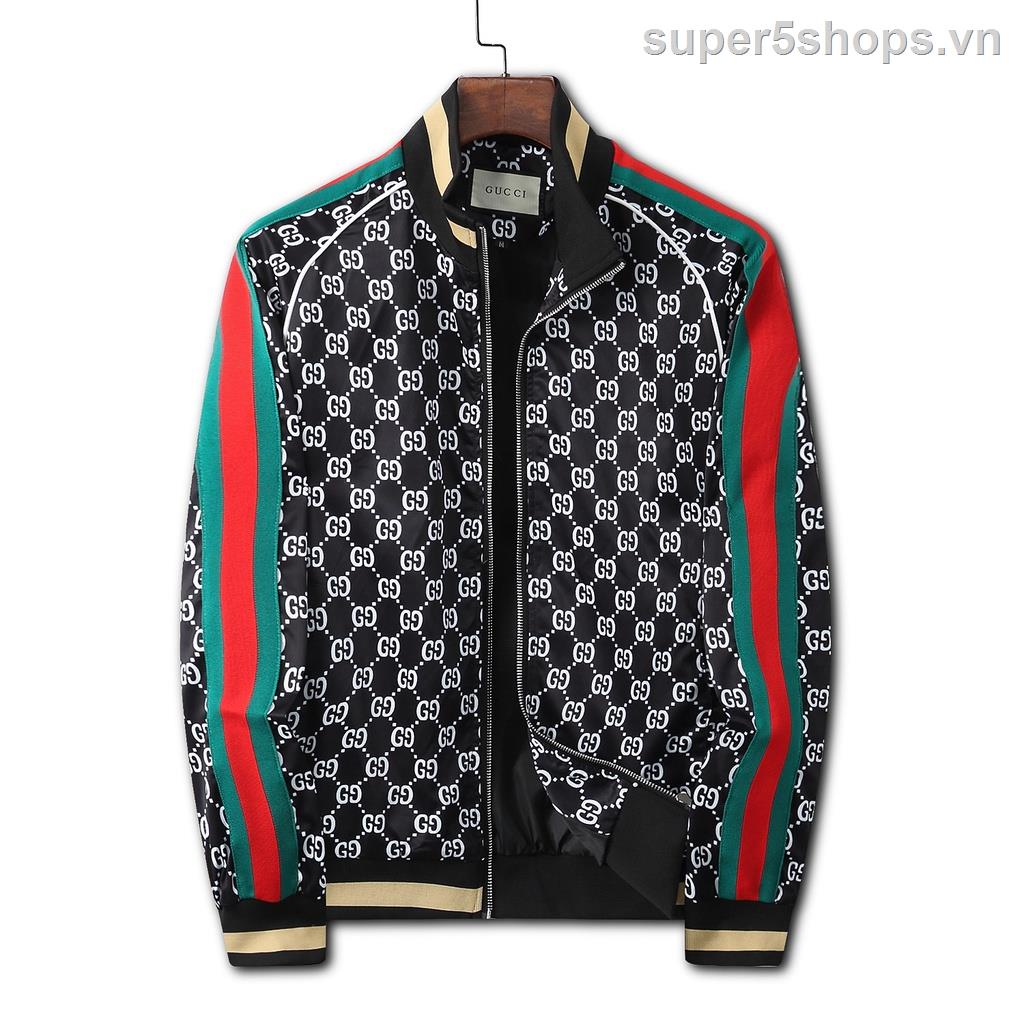 Mới_gucci Áo Khoác bomber Chi Tiết Thời Trang Cho Nam S-XXXL PP152