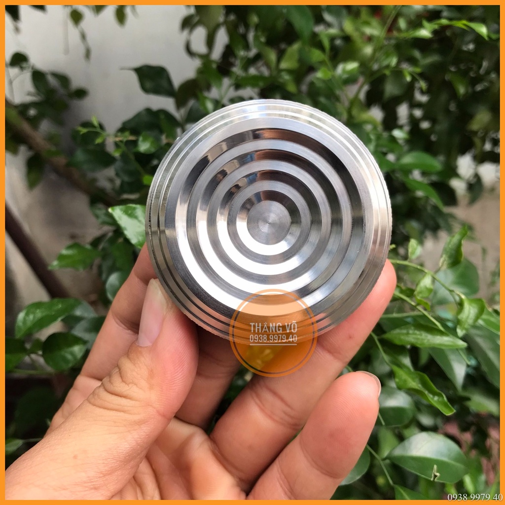 Nắp bình xăng, Nắp bình xăng CNC Inox 304 mẫu thái mới nhất phụ kiện đồ chơi Vario Winner Sirius Exciter Wave Dream
