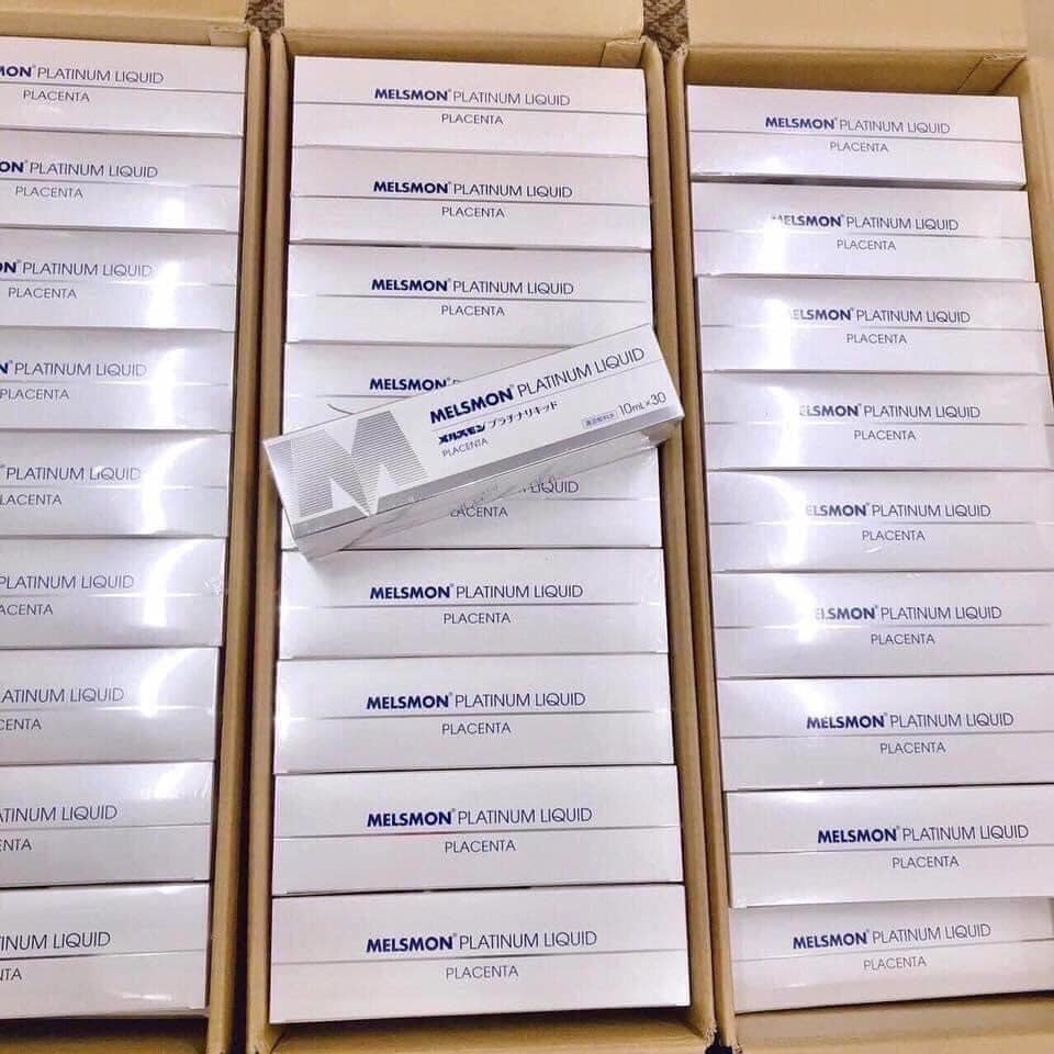 Nước Uống Tinh Chất Nhau Thai Ngựa Melsmon Platinum Liquid