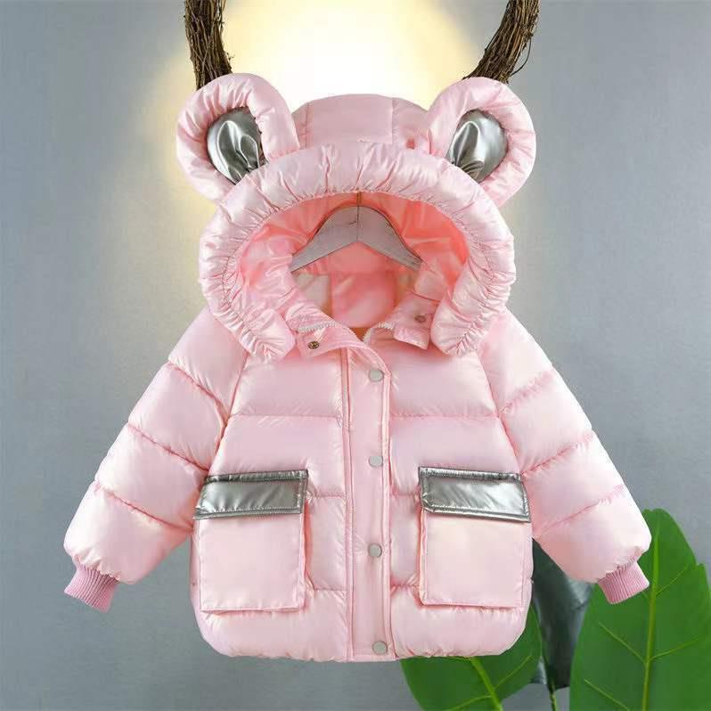 Áo Khoác cotton Dáng Lửng Thời Trang 2022 Mới Mẻ Cho Bé Gái