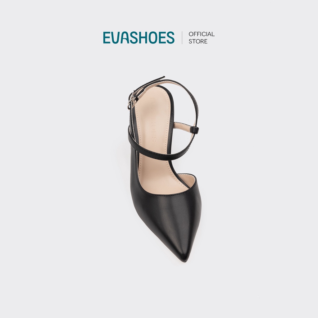 Giày Sandal Bít Mũi Hở Gót Quai Sườn 2 bên Evashoes Eva0073