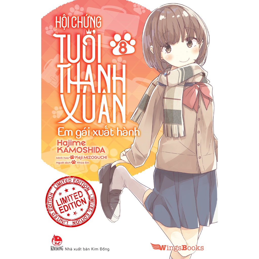 Truyện - Hội Chứng Tuổi Thanh Xuân - Tập 8 (Bản giới hạn) [Tặng Bookmark + Postcard PVC]