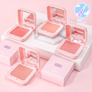 Phấn má hồng kiềm dầu mịn màng lameila colour geometry vitality blush kèm cọ no3042