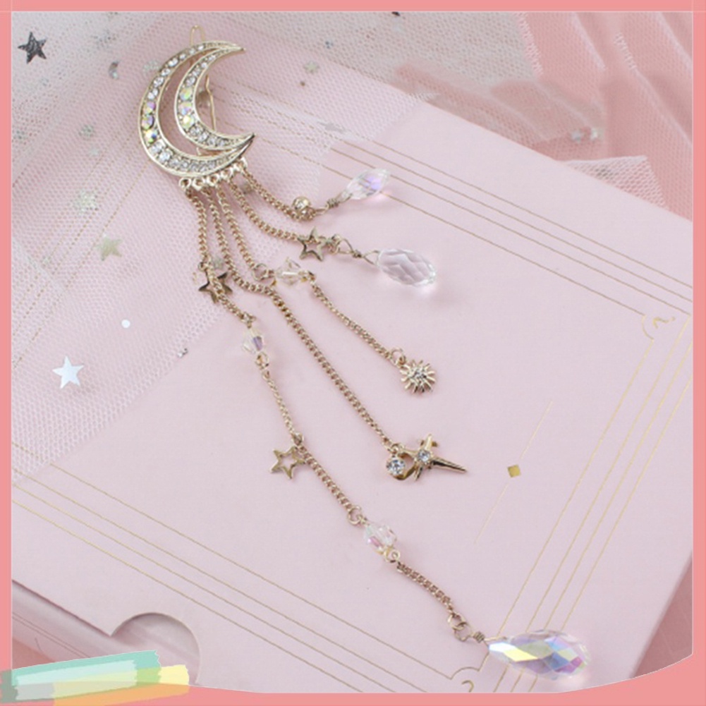 Trâm Cài Tóc Nữ Đính Đá Thời Trang Cổ Điển