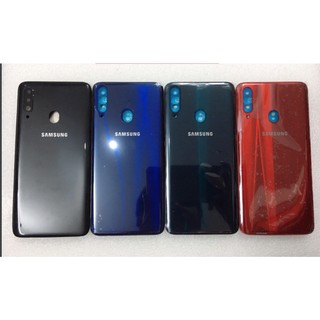 vỏ bộ samsung A20s /kèm kính camera/khay sim