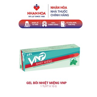 Gel Bôi Nhiệt Miệng VNP tuýp 10g
